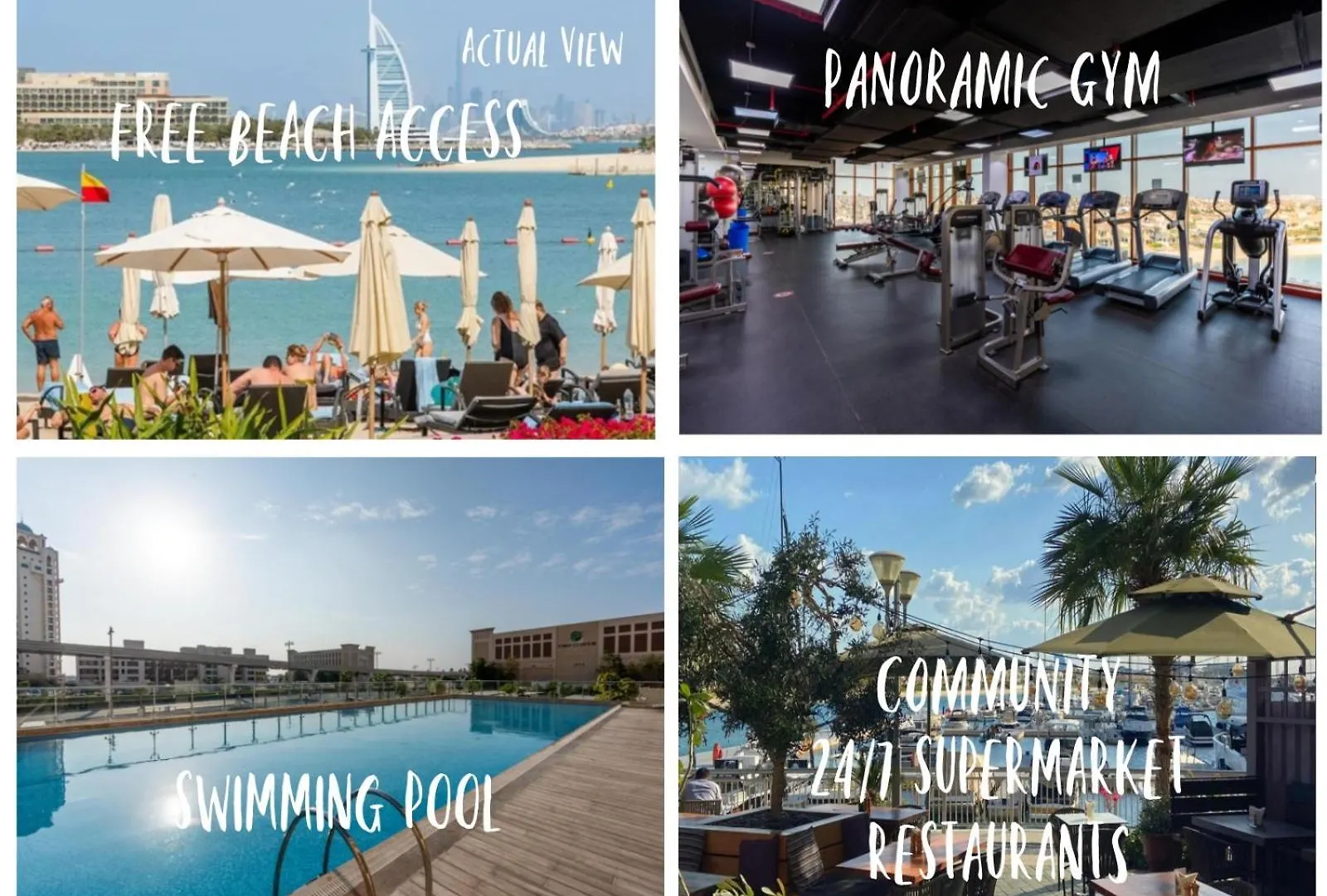 Dreamy Waterfront Studio In Dubai Palm Jumeirah Apartment